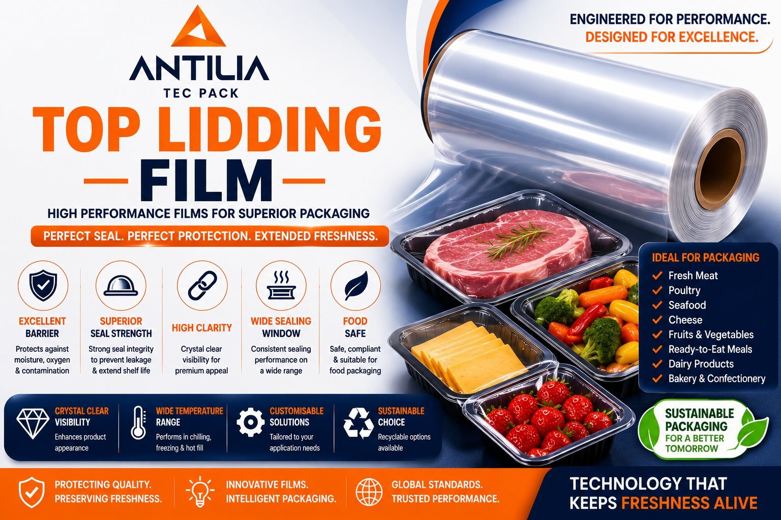 Easy-Peel & High-Performance Lidding Films
