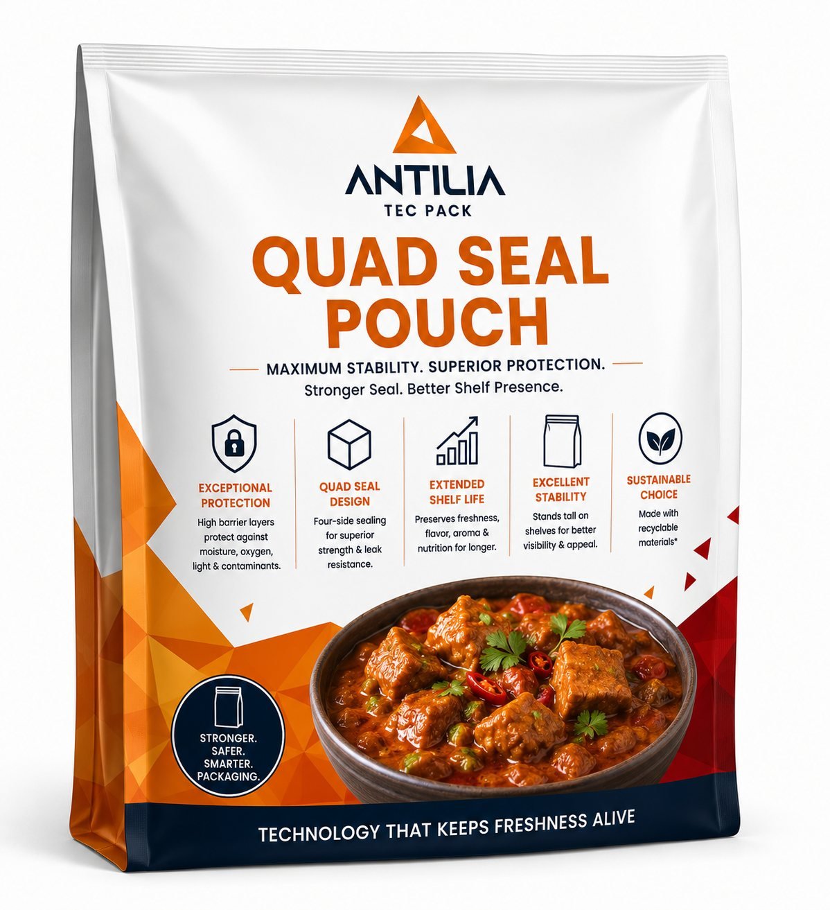 Quad Seal Pouch